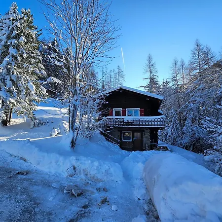 Petit Chalet Rustique Et Bucolique Bovernier Exterior photo